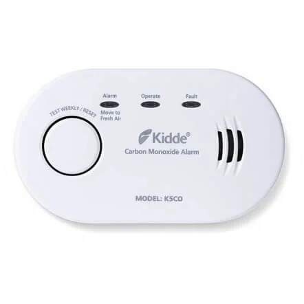 Kidde 809-152026 Carbon monoxide CO detector compact 4.5V incl. 2x AA battery in box