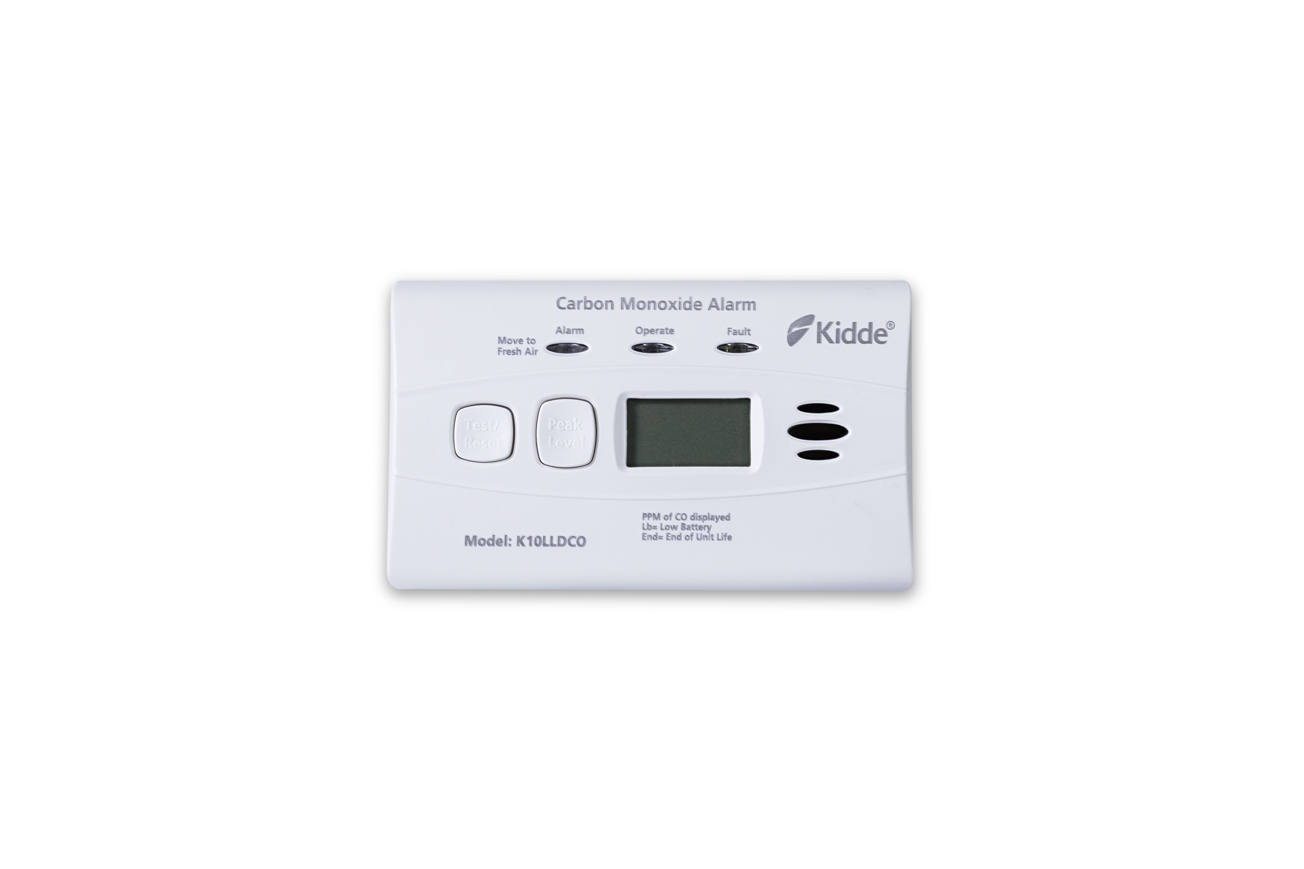 Kidde 809-152056 Carbon monoxide CO detector 3V 10 years 
