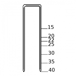 Haubold Fasteners 503174 KL535 CNK Nails 35 mm 5,000 pieces