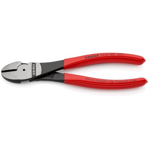 Knipex 74 01 180 Power side cutters 180 mm