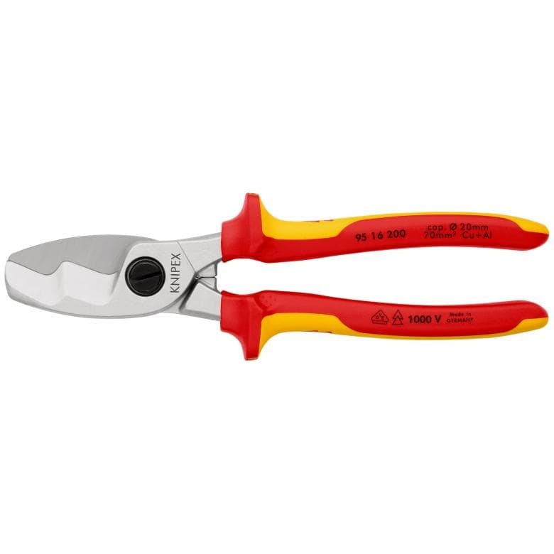 Knipex 95 16 200 95 16 200  Cable cutters VDE 200 mm