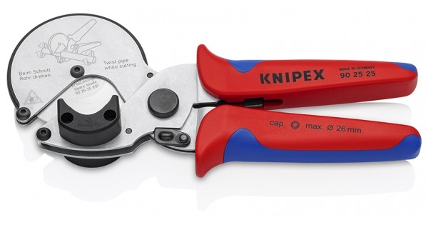 Knipex 90 25 40 902540 Pipe cutter for plastic pipes 26-40mm
