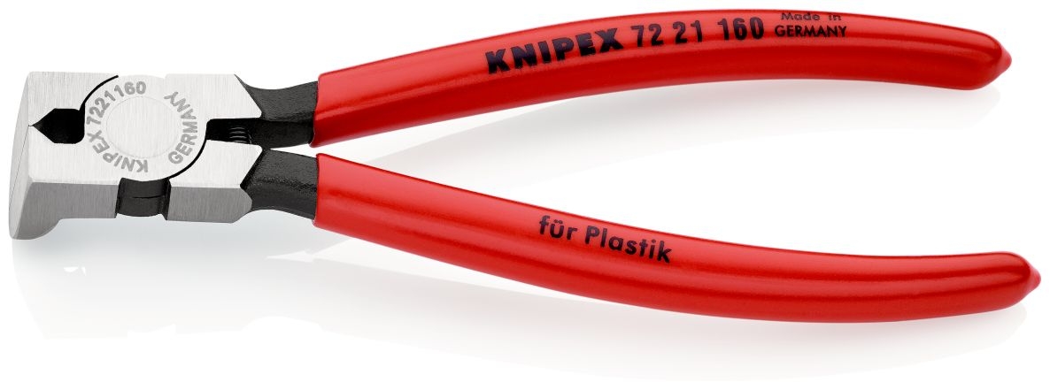 Knipex 72 21 160 Side cutters for plastic 160 mm