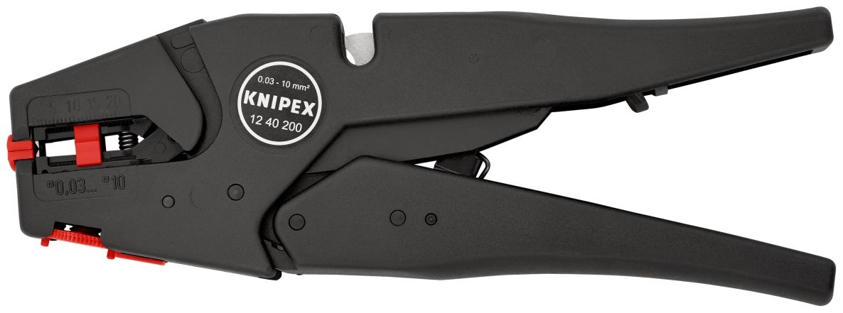 Knipex 12 42 195 1242195 Automatic stripping plier 0,03-10 mm²