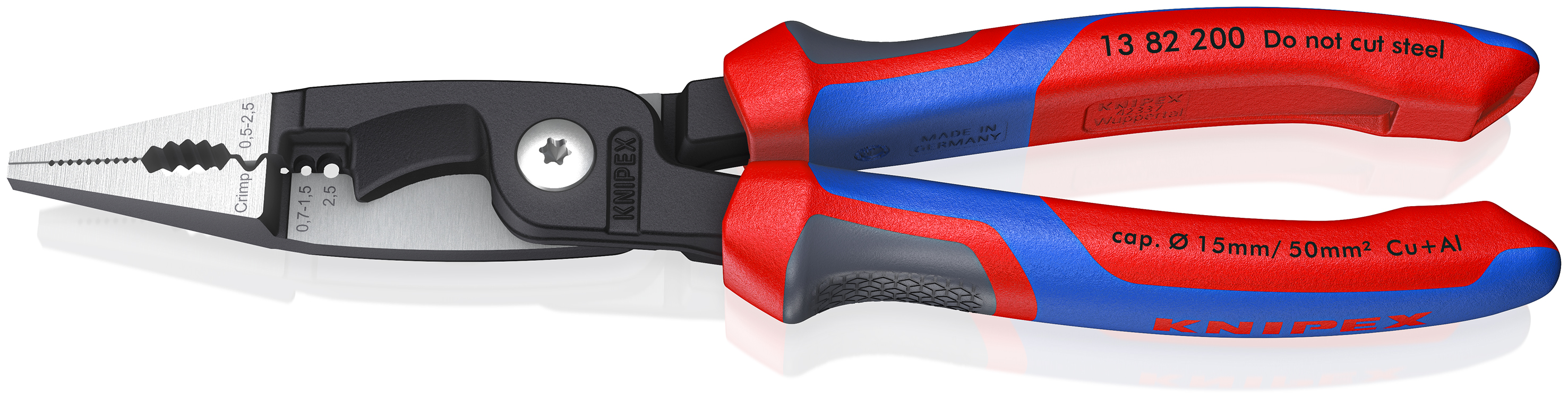Knipex 13 82 200 Electrical installation pliers 200 mm