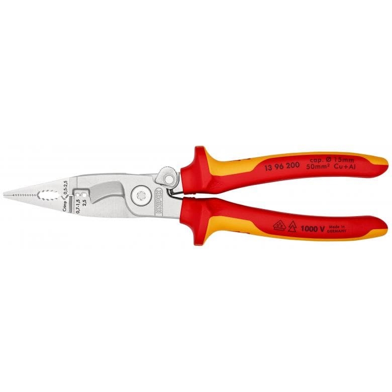 Knipex 13 96 200 Electrical installation pliers VDE 200 mm