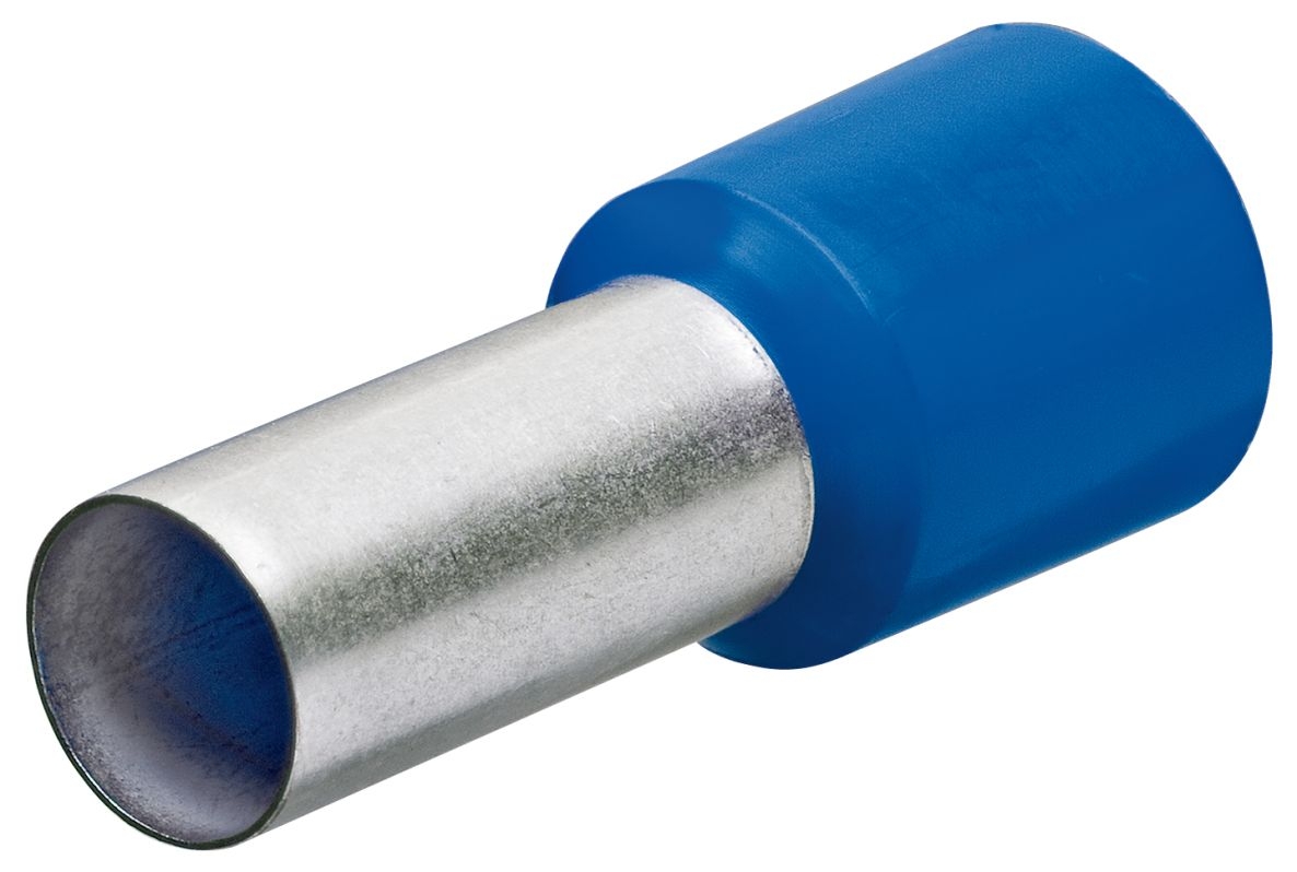 Knipex 97 99 334 Wire end ferrules with plastic collar 200 pcs cable 2.5 mm2 (Blue)