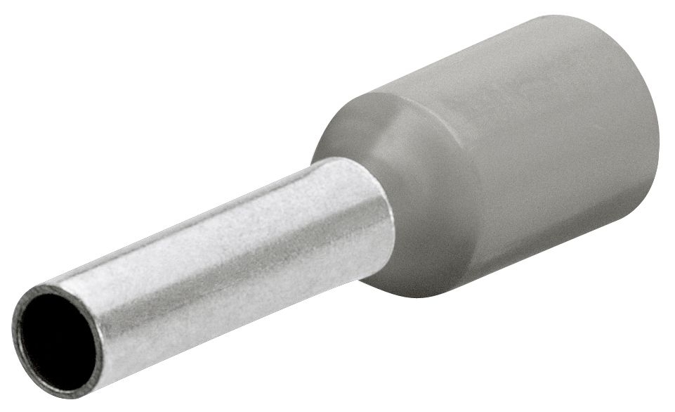 Knipex 97 99 355 Conductor end sleeves with plastic collar 200 pcs cable 4 mm2 (Gray)