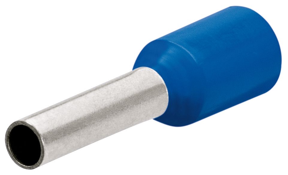 Knipex 97 99 358 Wire end ferrules with plastic collar 100 pcs cable 16 mm2 (Blue)