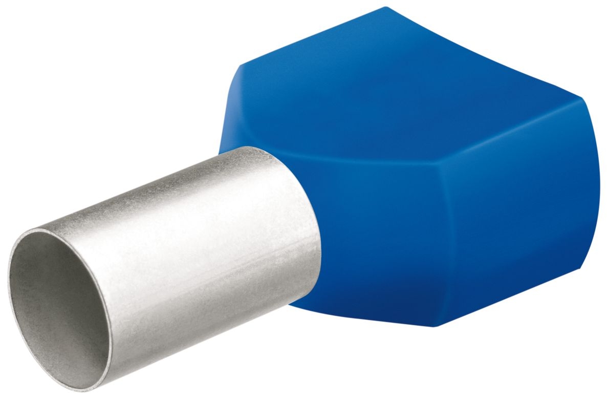 Knipex 97 99 374 Twin ferrules 100 pieces AWG214 (Blue)