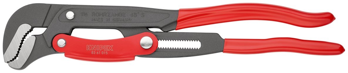Knipex 83 61 015 Pipe wrench S-shaped 420 mm