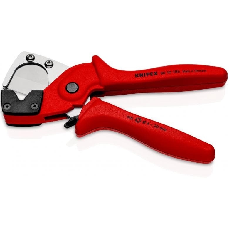 Knipex 90 10 185 Tube cutter for multilayer and pneumatic hoses 185 x 68 x 24 mm