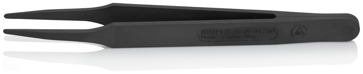 Knipex 92 09 01 ESD Plastic tweezers ESD 115 mm