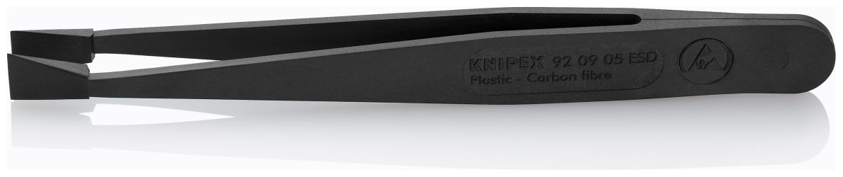 Knipex 92 09 05 ESD Plastic tweezers ESD 115 mm