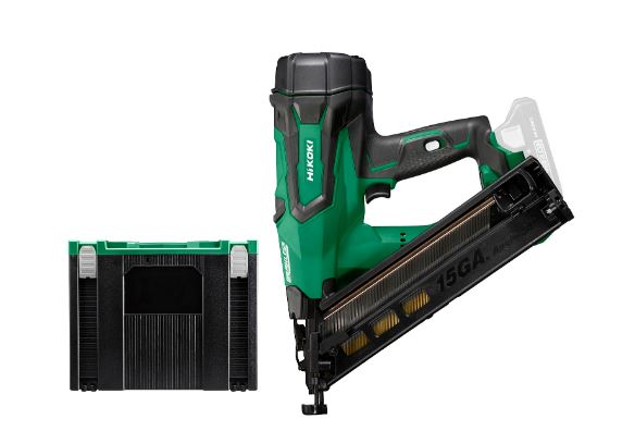 HiKOKI NT1865DBALW2Z Cordless Nailer 15 Gauge 32-65 mm excl. batteries and charger in HSC IV case