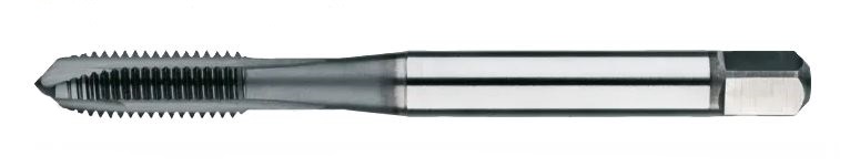 Phantom 226100500 HSS-E PM Machine Tap DIN 371 Metric' TiCN' stainless steel for through holes M5