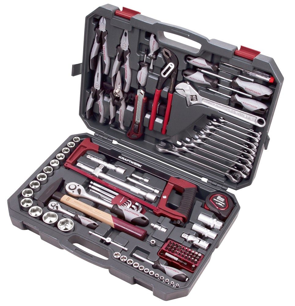 Kraftwerk 204.105.600 Tool case filled 113-piece