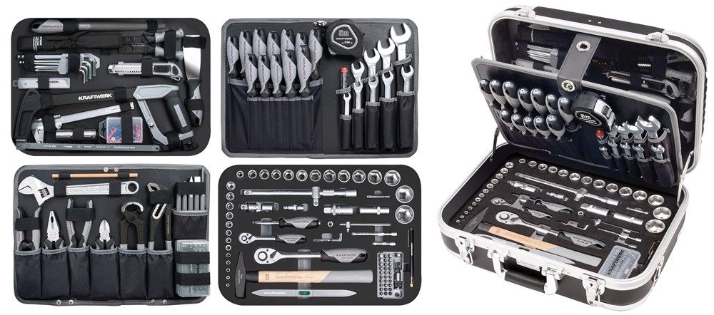 Kraftwerk 1050NL Tool case filled 230-piece