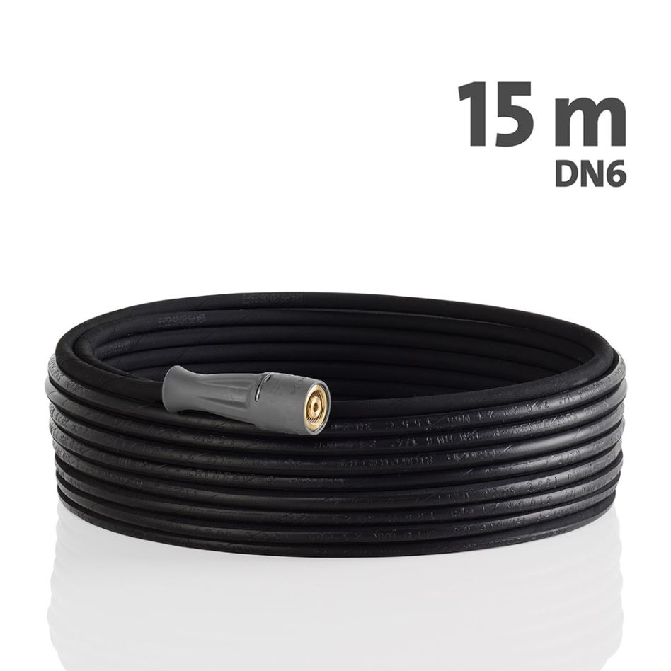 Kränzle Accessories 48015 HD Hose black 15 meter