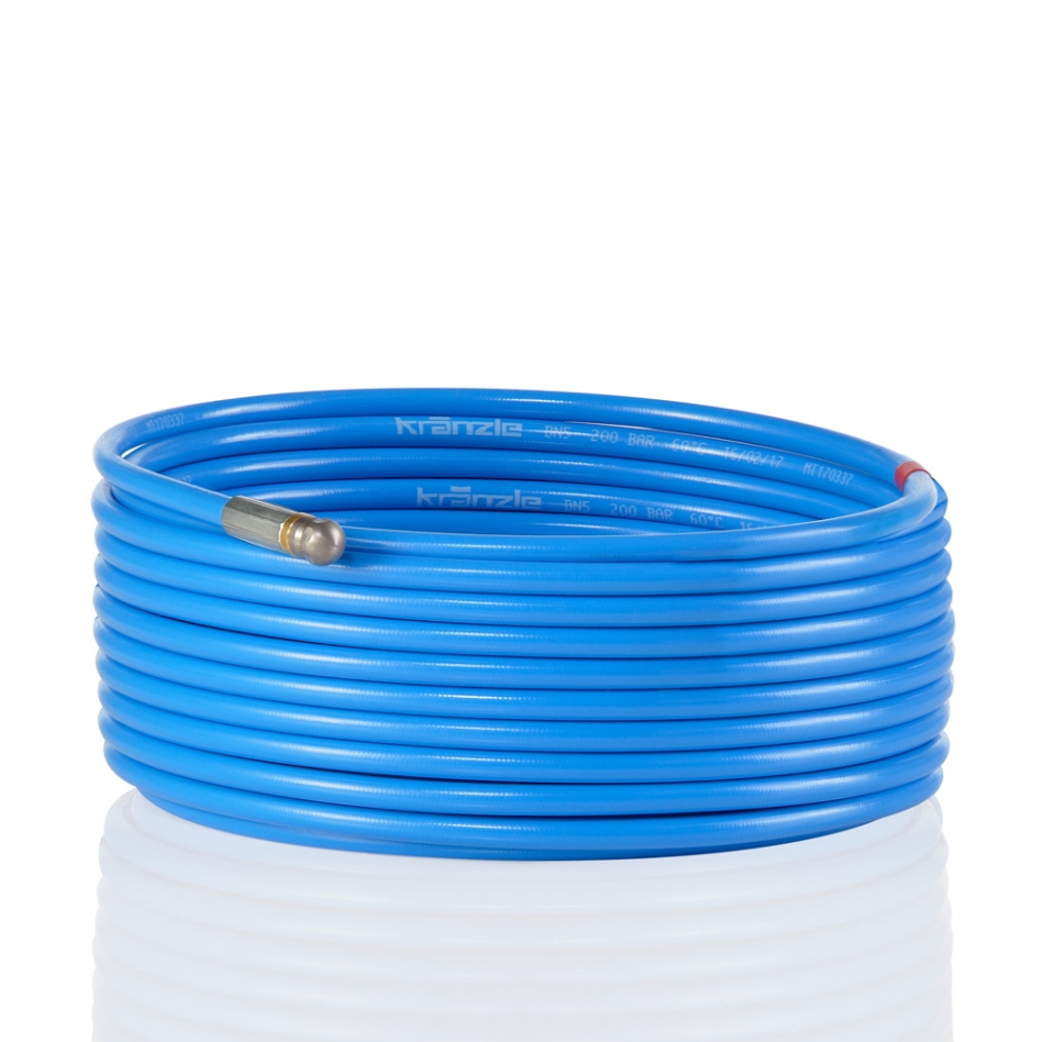 Kränzle Accessories 125502-F Drain cleaner hose 20 mtr with sprinkler with front bore and quick coupling D12