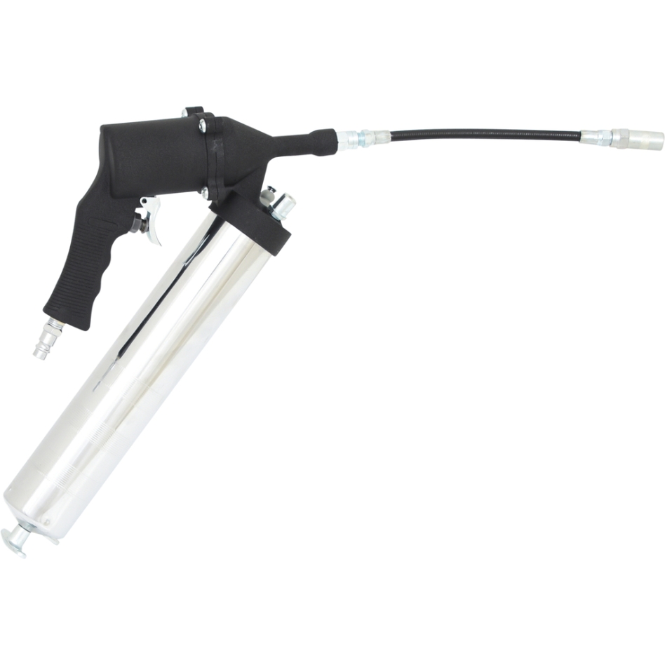 KS Tools 515.3900 Pneumatic grease gun, with flexible hose and nozzle