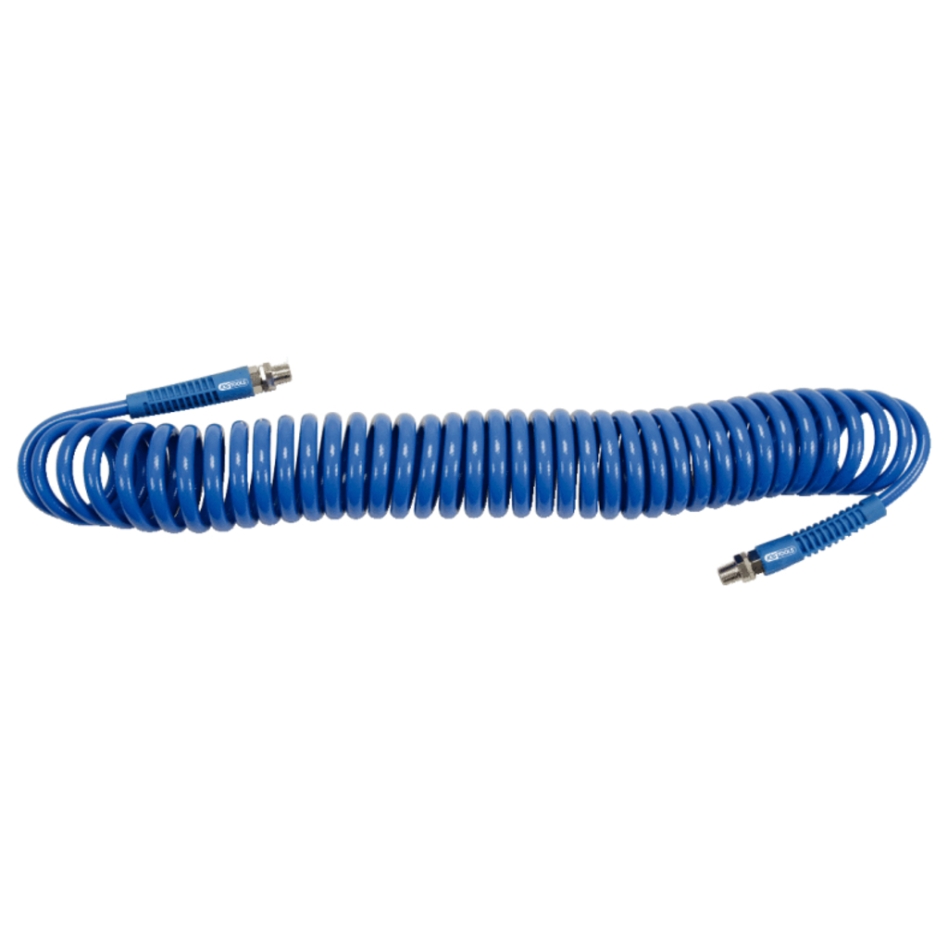 KS Tools 515.3335 PU Air spiral hose, Ø 8mm 8 mtr.