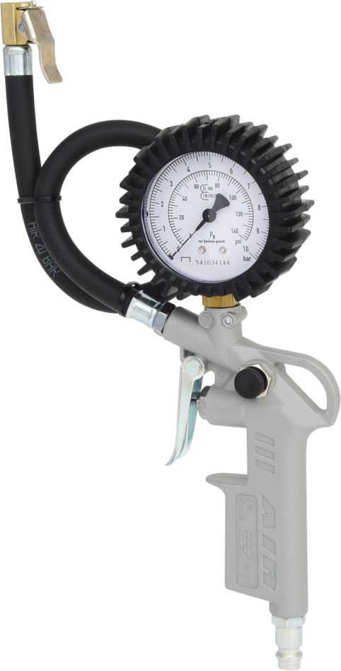 KS Tools 515.1960 Tire pump, calibrated, 0-10bar