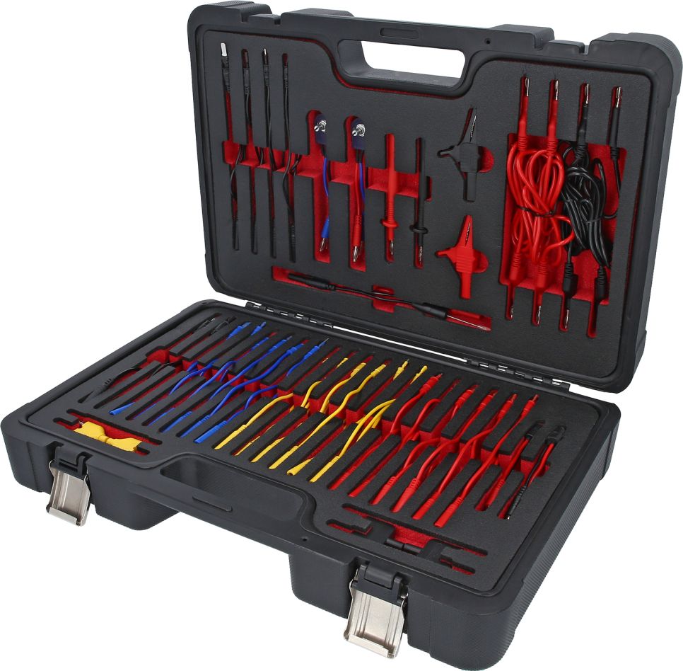 KS Tools 150.0950 Set of master diagnostic and test cables, 12/24V, 92-piece