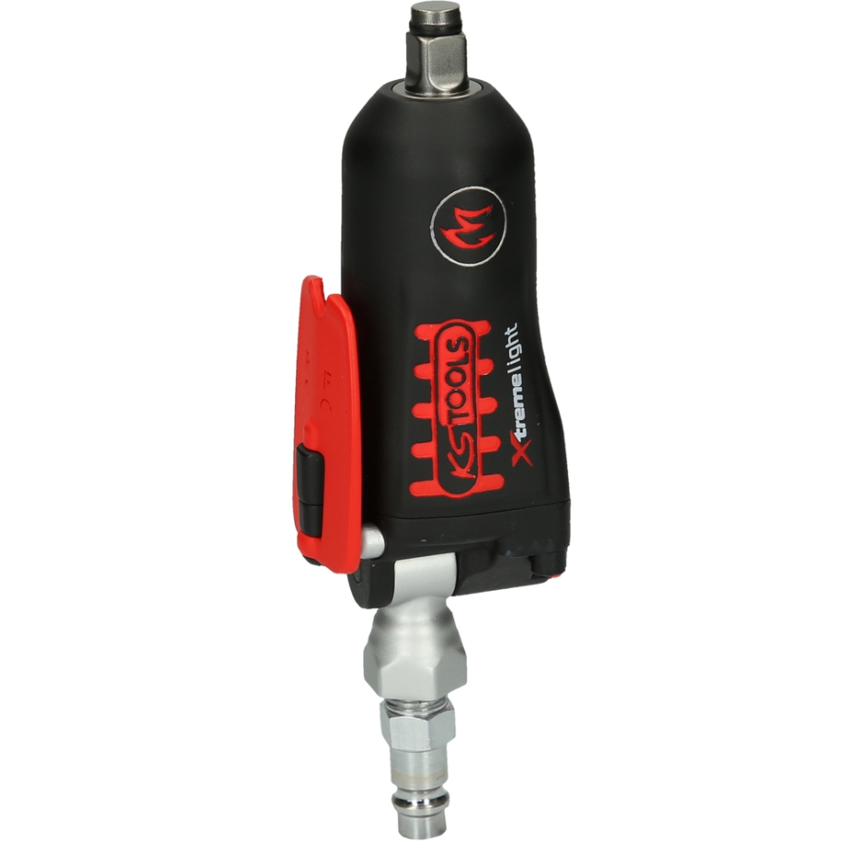 KS Tools 515.3830 3/8" MONSTER Xtremelight mini compressed air impact wrench with change over switch, 108 Nm