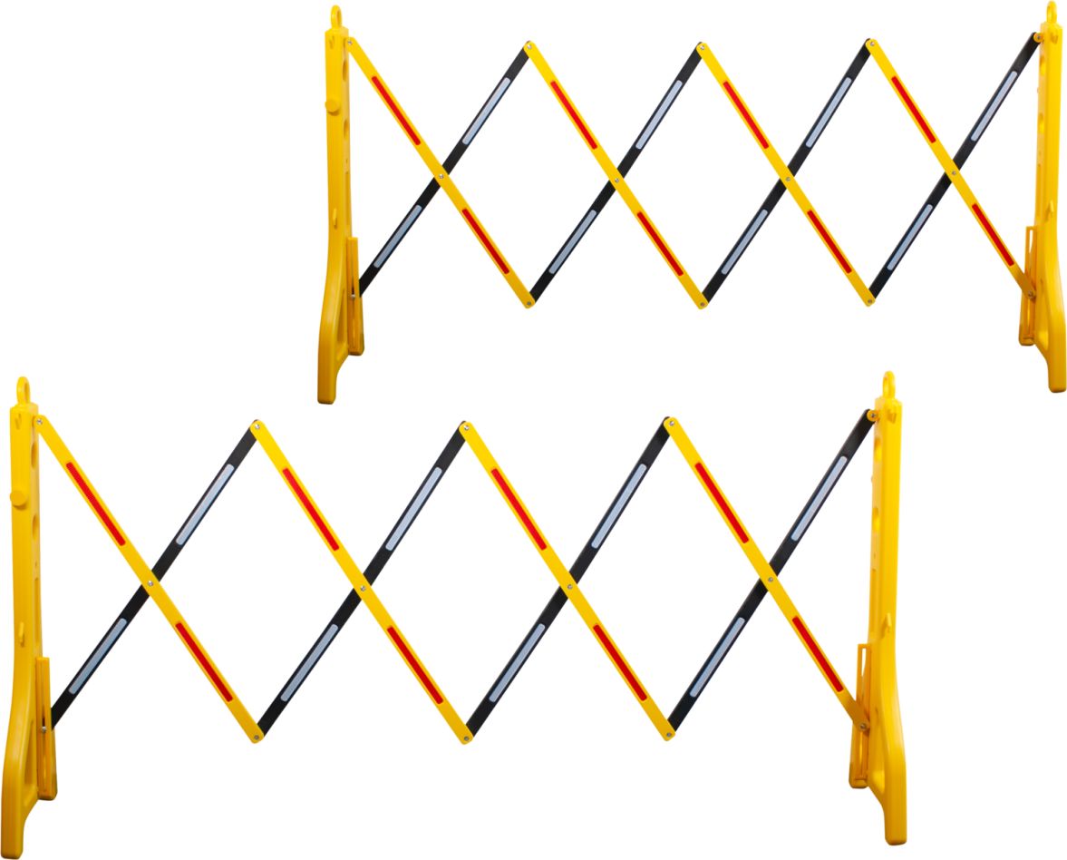 KS Tools 117.1545 Scissor barrier made of plastic 240 - 2500 mm 2-piece