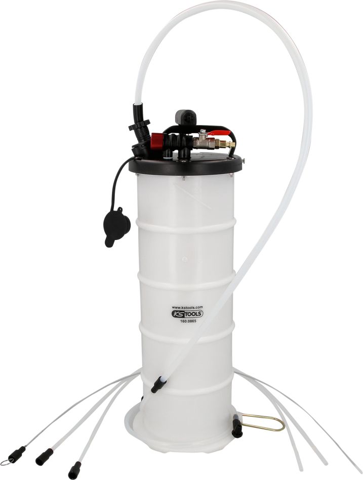 KS Tools 160.0865 6.5 liter Vacuum suction pump with 4 probes