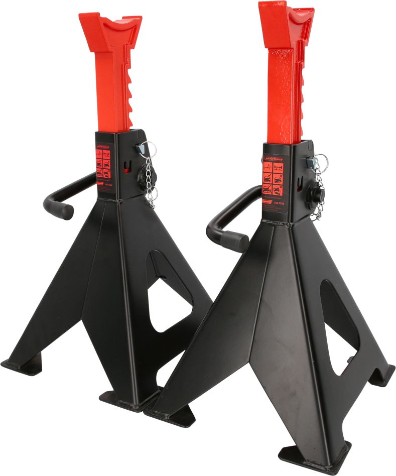 KS Tools 160.1255 performance Axle stand with quick adjustment, 6000 kg, as pair