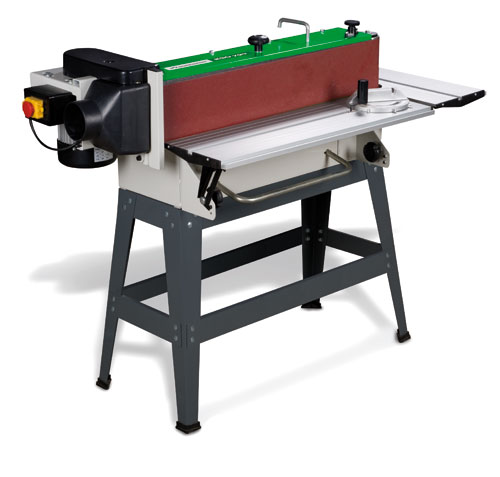 Holzstar 715900790 KSO790 belt sander with long working surface and stable tables.