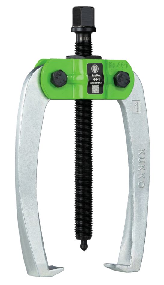 KUKKO 44-1 2-armed industrial puller 100 x 100 mm with force-transmitting and self-centering jaws