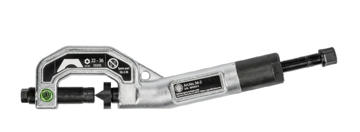KUKKO 56-2 Single-cutting grease-hydraulic nut splitter Span 22-36 mm