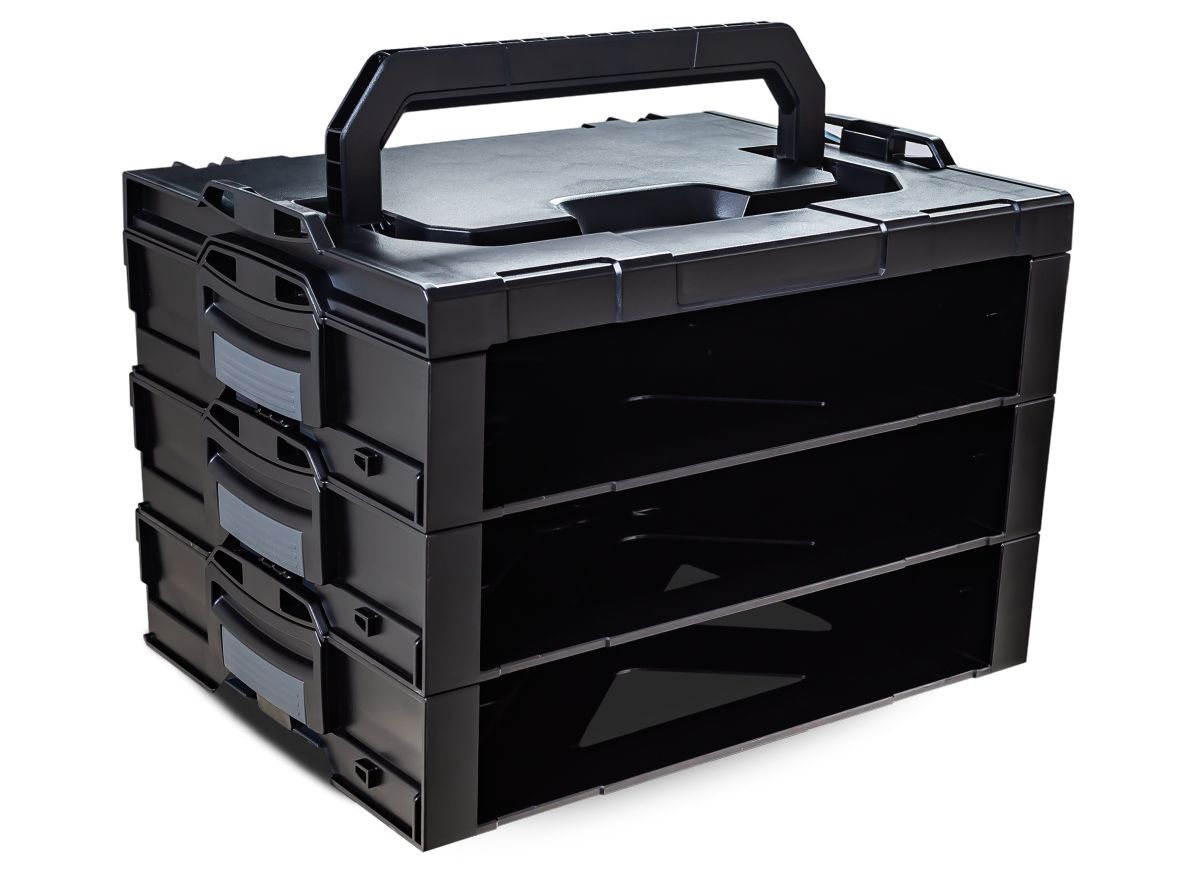 L-Boxx 6100000338 i-BOXX Rack 3-piece block BSS