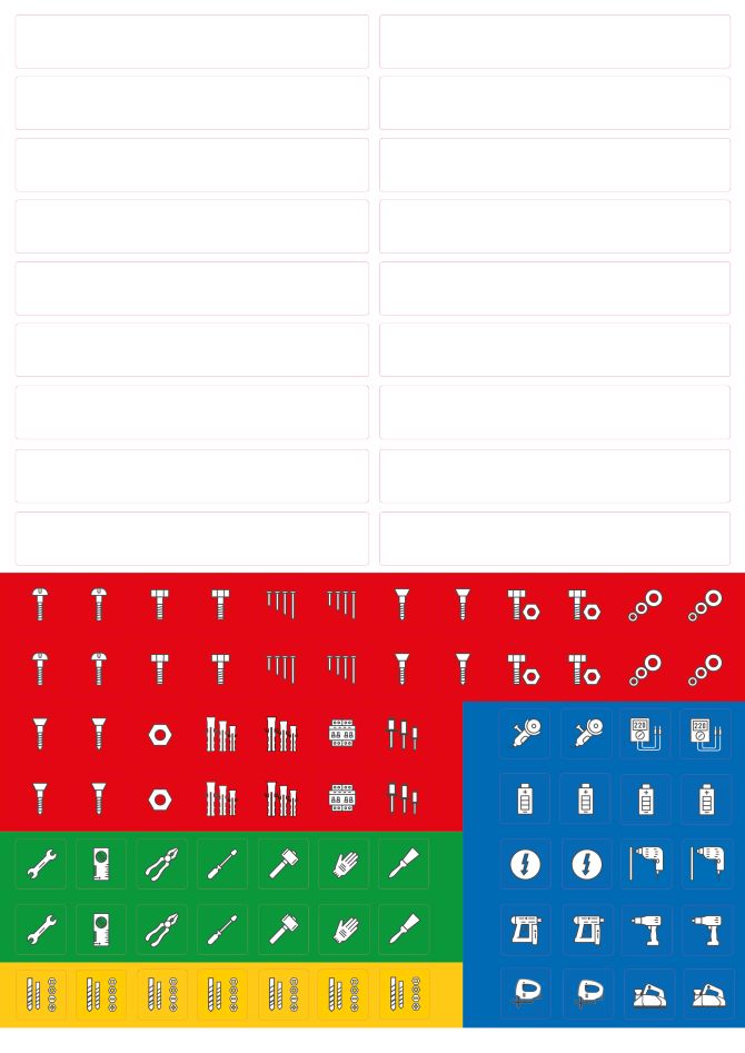 L-Boxx 6100000403 Label set BSS