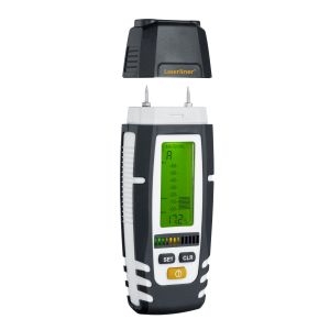 Laserliner 082.325A Dampmaster Compact Pro Bluetooth for Measuring Material Moisture with the DampExtension Compact Kit