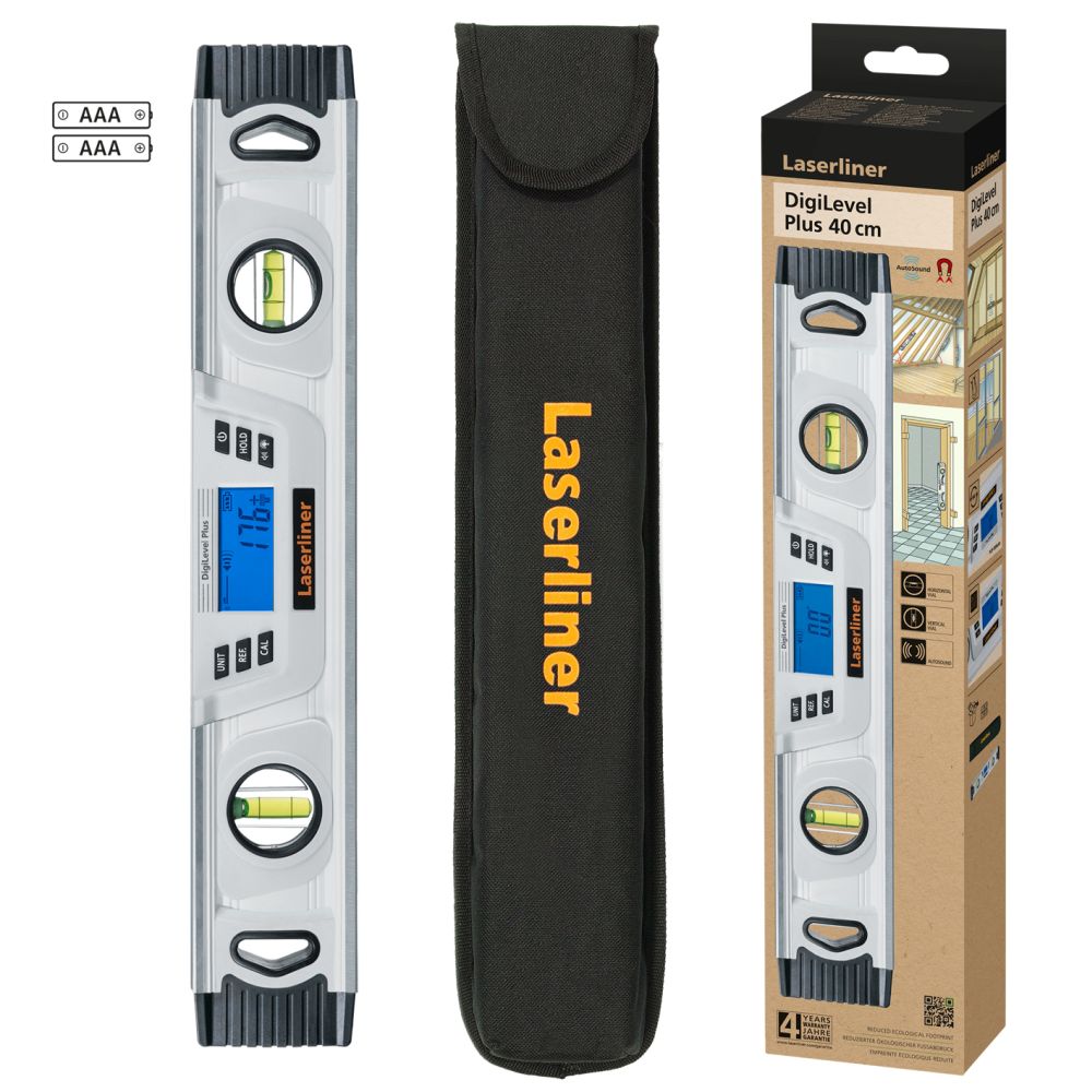 Laserliner 081.250E DigiLevel Plus 40 Digital Level 