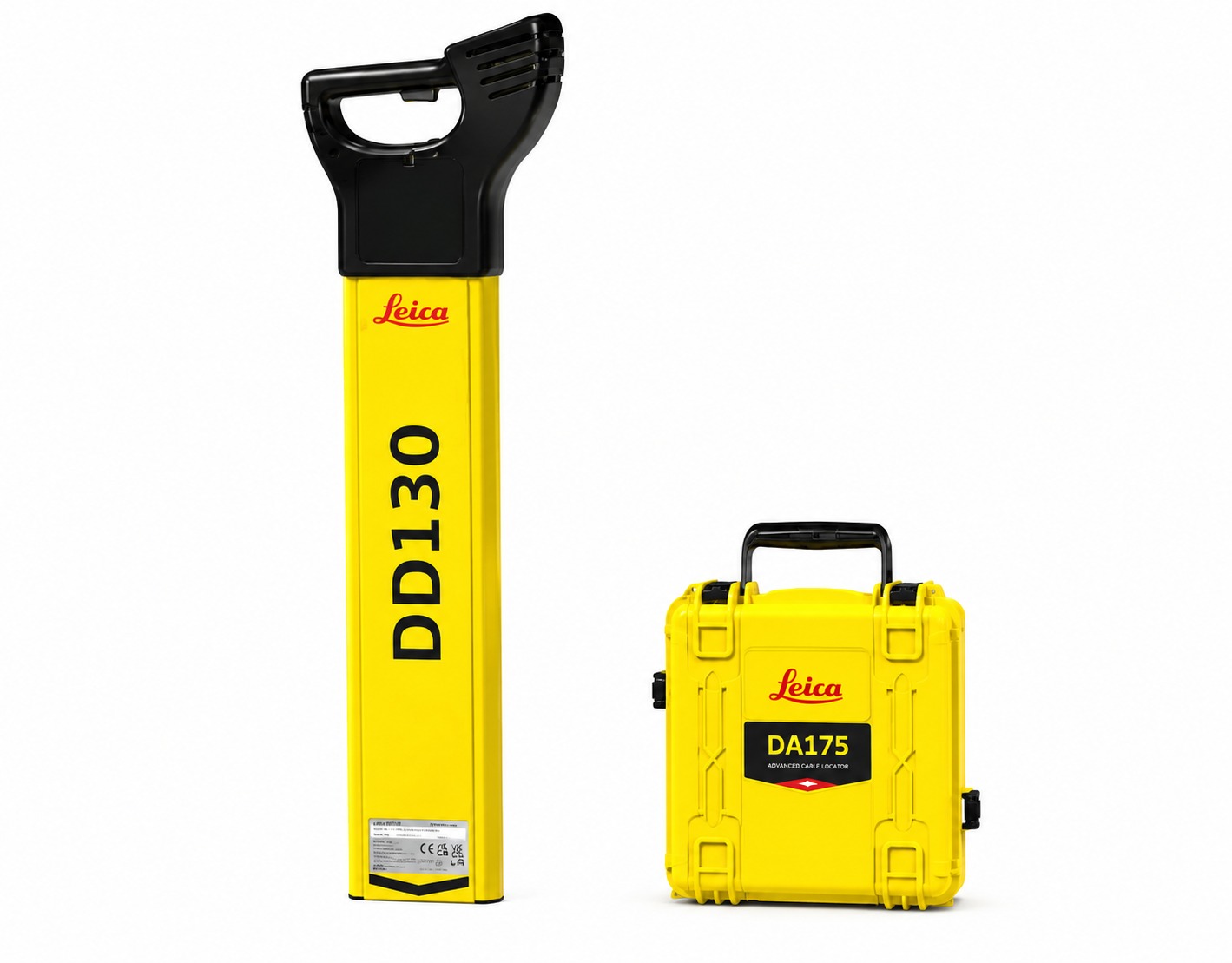 Leica 6014156 DD130 Package Cable Detector with depth measurement up to 3m + DA175 Receiver