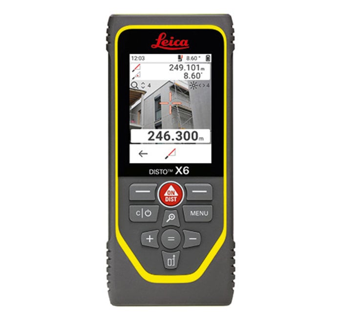 Leica 950909 Disto X6 Laser Distance Meter 250 meters