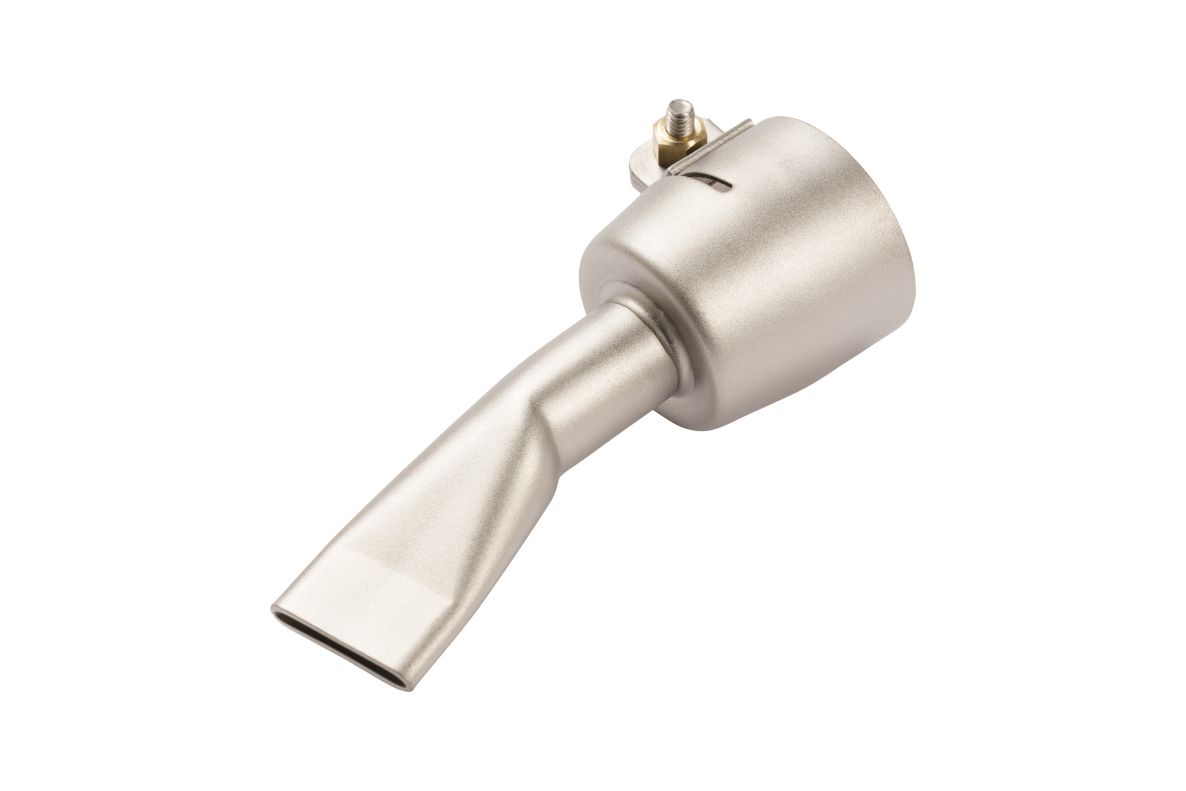 Leister 107.123 Wide slot nozzle, push-on (ø 31.5) 20 x 2 mm, 15°