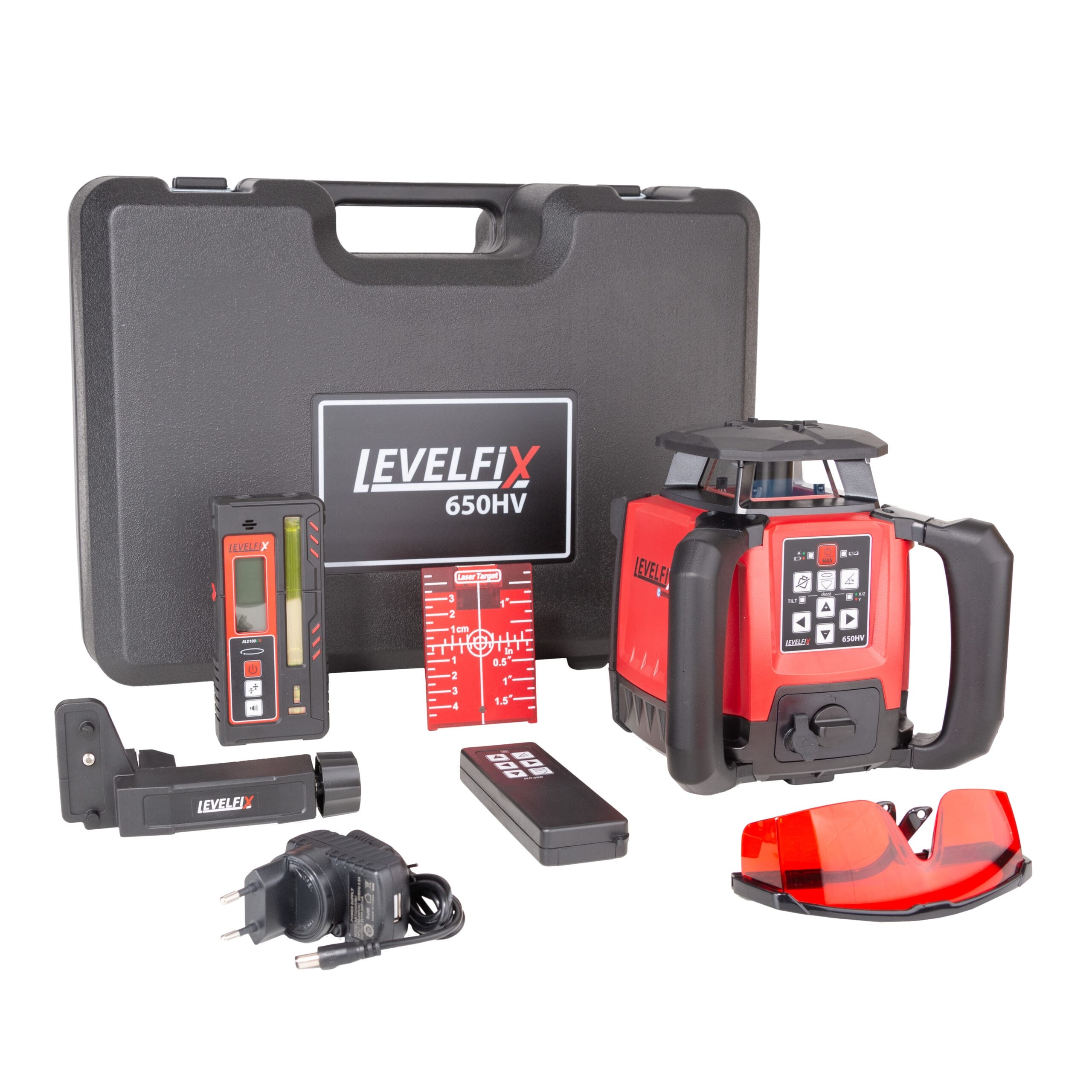 Levelfix 554621 LEVELFIX 650HV Horizontal/Vertical Construction Laser ...