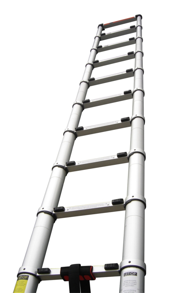 Little Jumbo 1413900400 Telescopic ladder 11 rungs Single