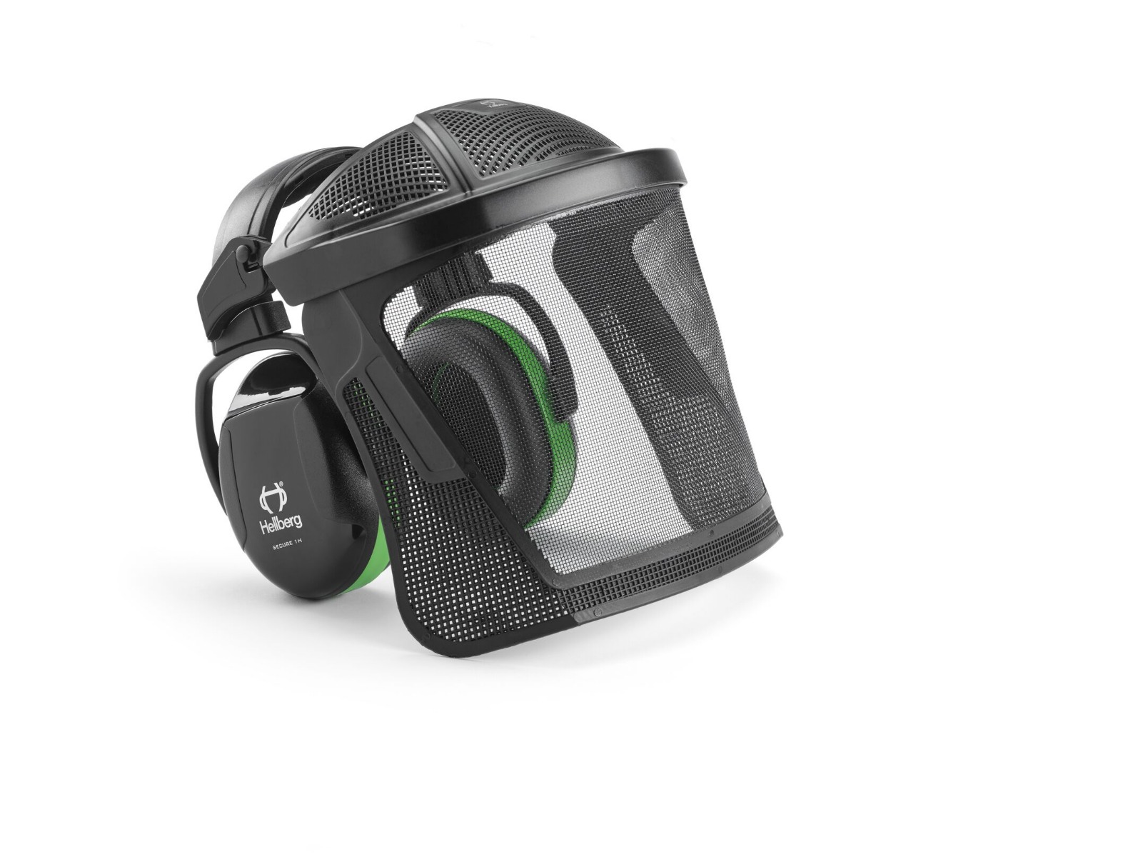 Hellberg 44201-001 SECURE 1H nylon mesh + ear muff
