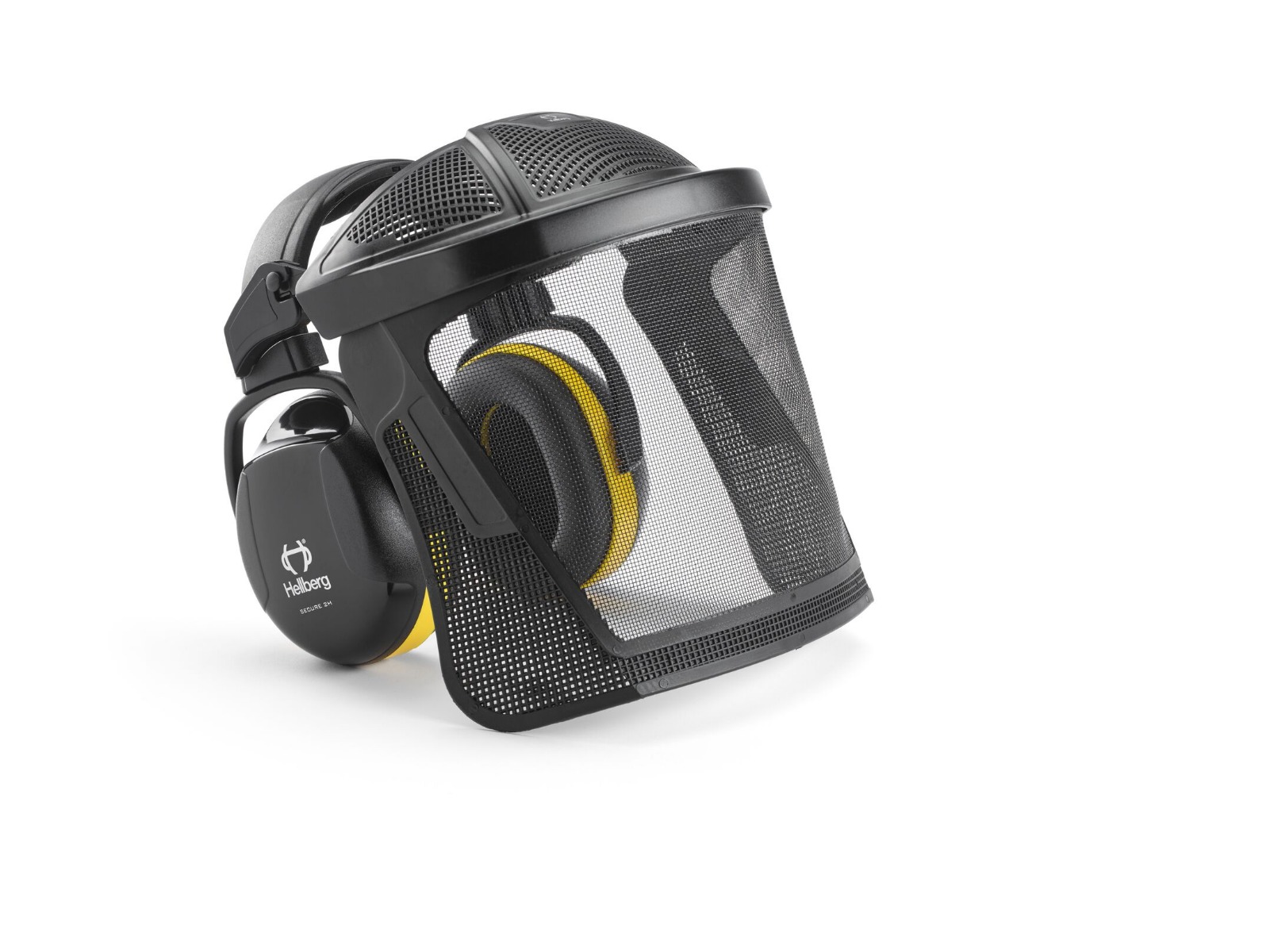 Hellberg 44202-001 SECURE 2H nylon mesh + ear muff