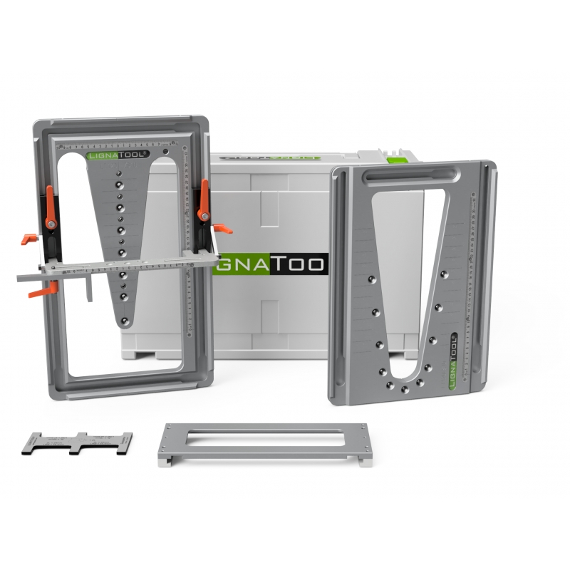 Lignatool LTA1047 LT080SR Dovetail milling jig set Standard package