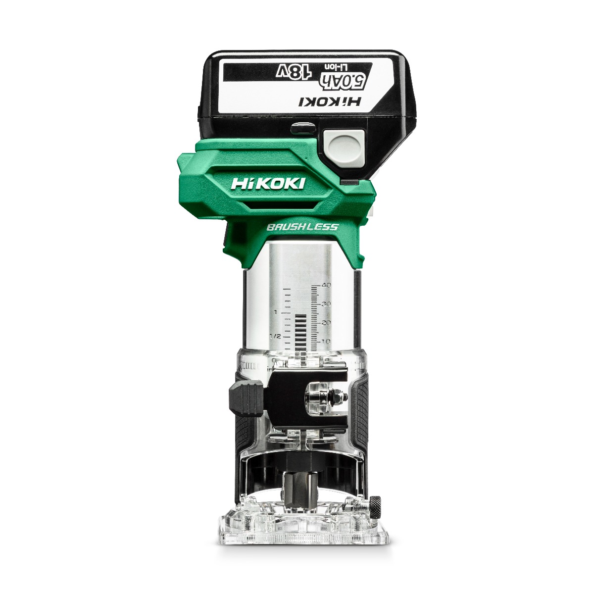 HiKOKI M1808DAWPZ Accu Edge router 18V 5.0Ah Li-Ion in HSC III case