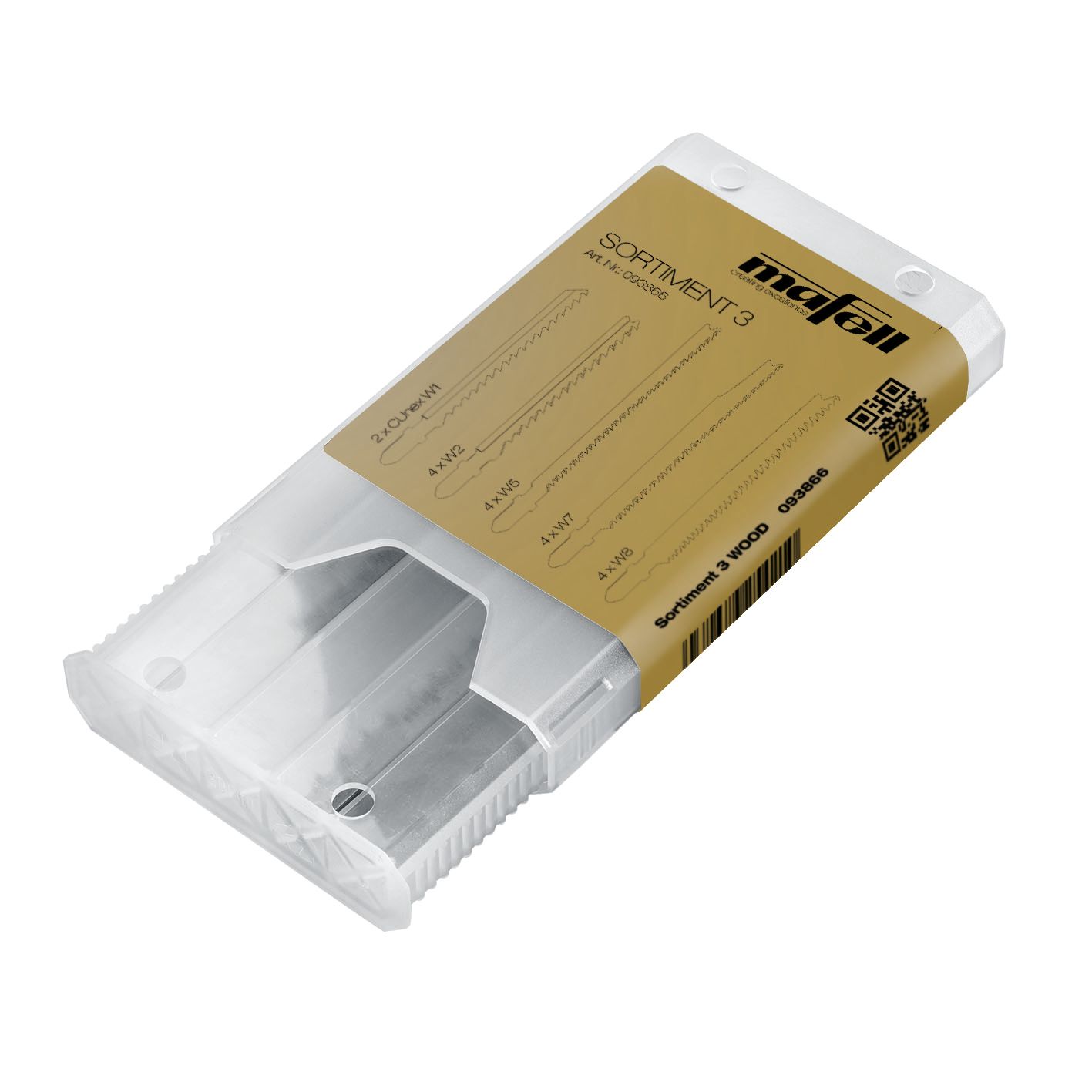 Mafell 093866 Jigsaw Blade Set Assortment 3 WOOD