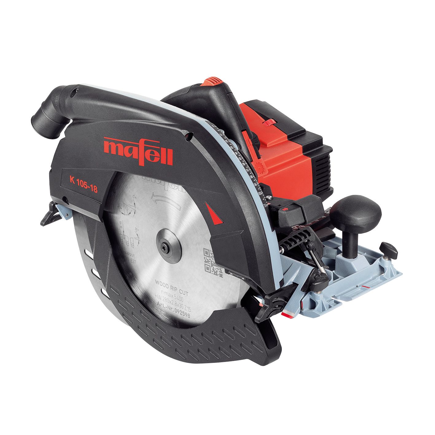 Mafell 91D302 K 105-18 PURE Accu Manual Circular Saw 18V excl. batteries and charger